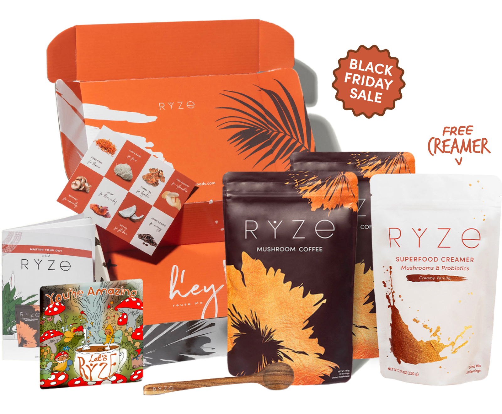 Mushroom Coffee Starter Kit ( 60 servings )