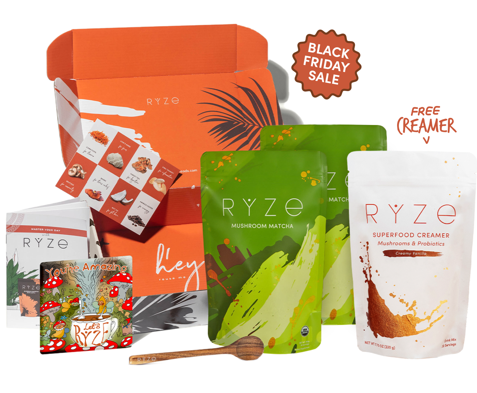 Mushroom Matcha Starter Kit (60 servings)