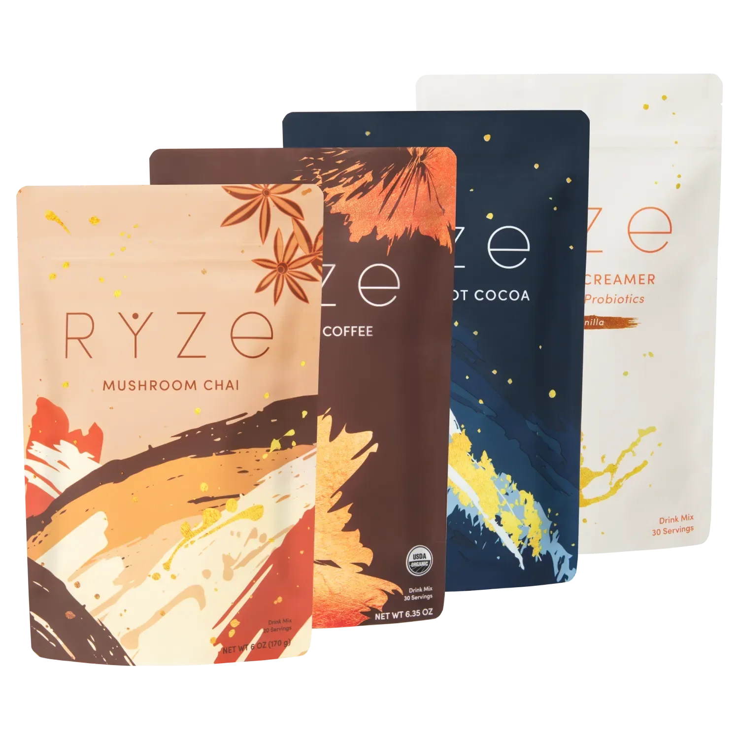 Ultimate Elevate + Unwind Bundle: Chai + Coffee + Cocoa