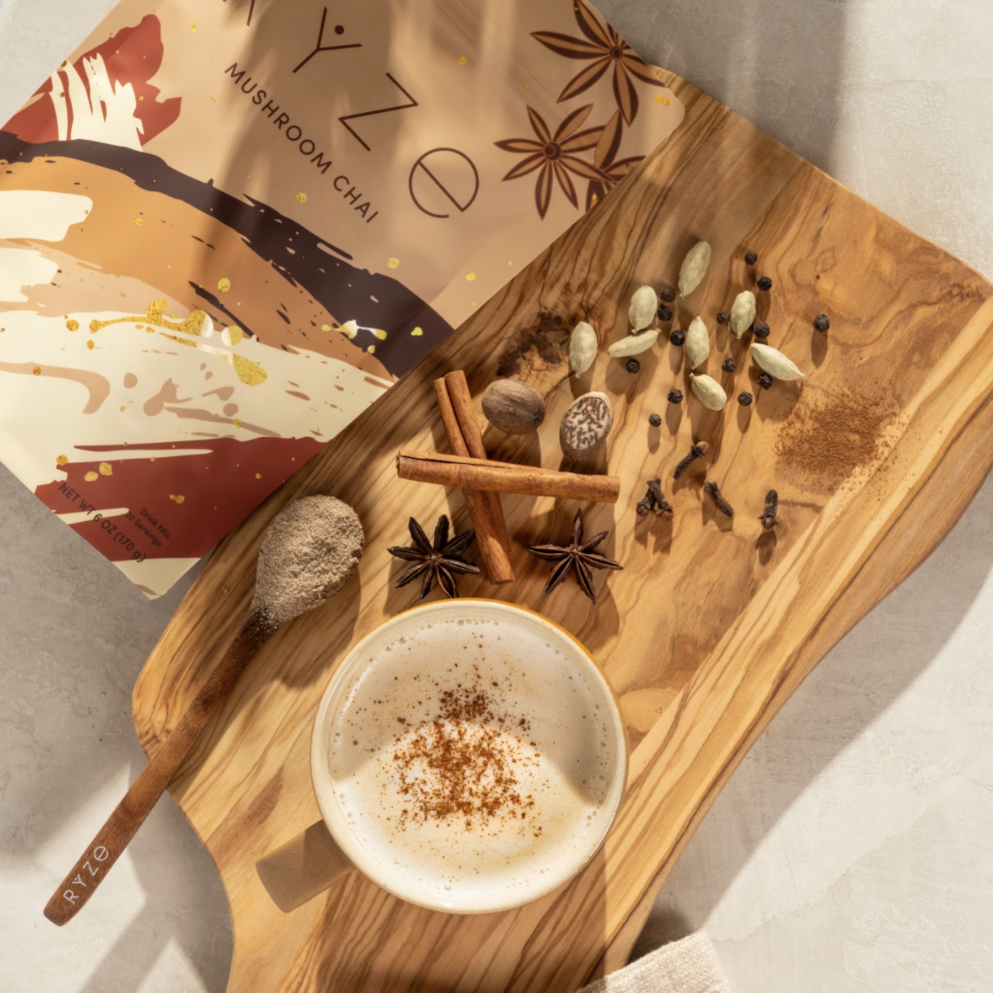 Mushroom Chai (1 Pack - 20 Servings)