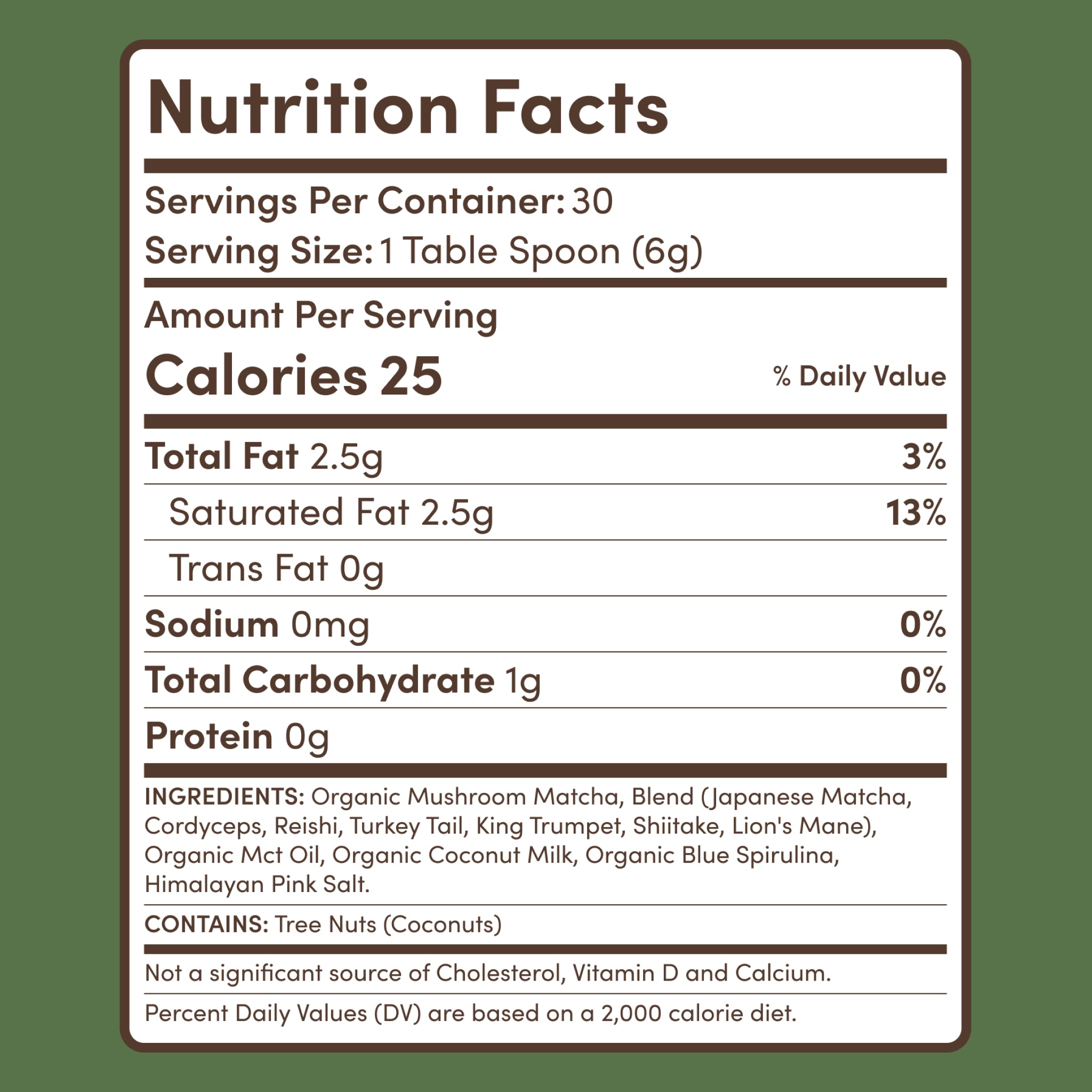 Mushroom Matcha (30 Servings)