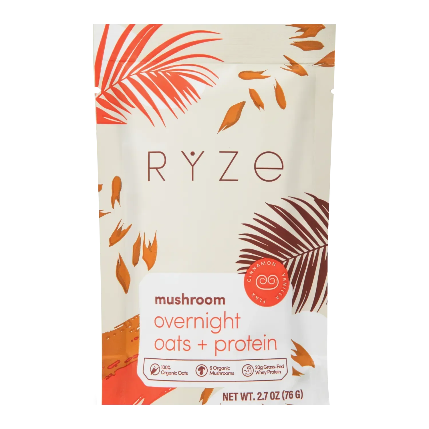 Mushroom Overnight Oats: 14 Servings