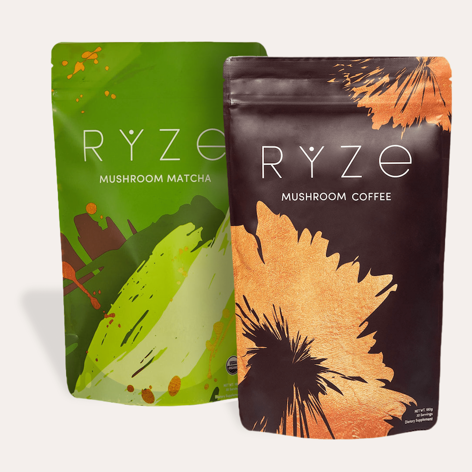 All Day Energy Bundle (Mushroom Coffee & Mushroom Matcha)